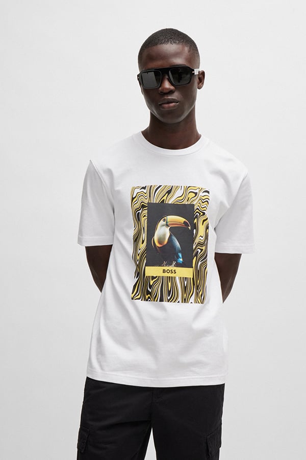 ΜΠΛΟΥΖΑ BOSS - 101 ΛΕΥΚΟ